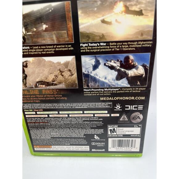 Medal of Honor -- Limited Edition (Xbox 360, 2010) Complete Tested Working - Picture 3 of 7